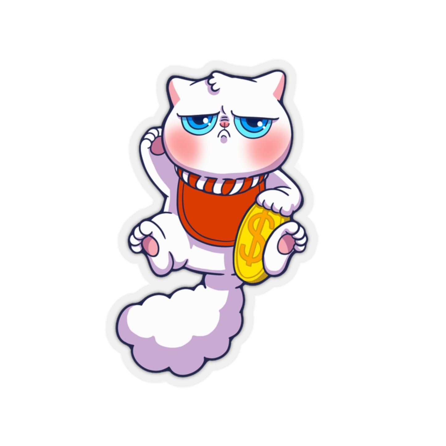 Olaf Vinyl Sticker styleC