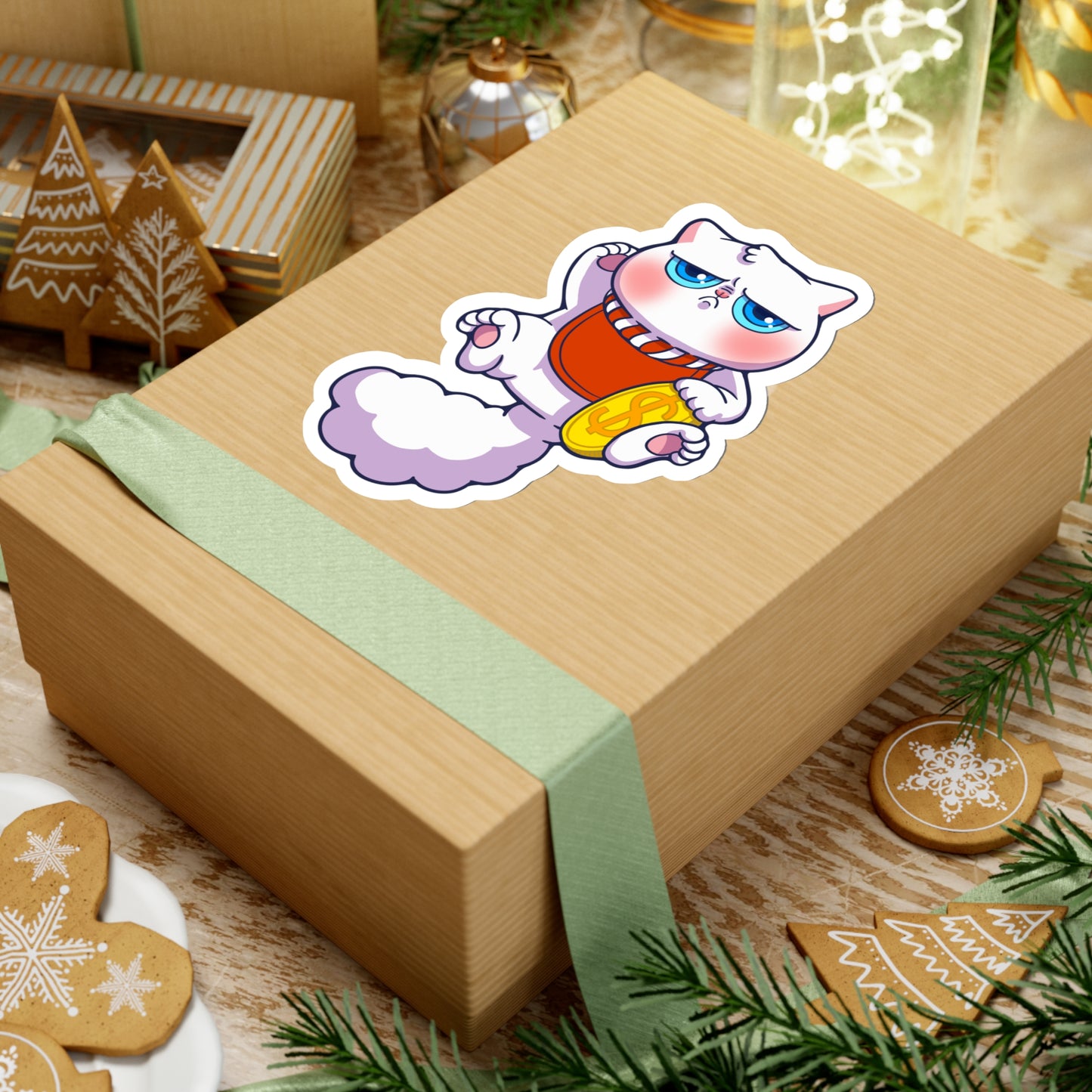 Olaf Vinyl Sticker styleC