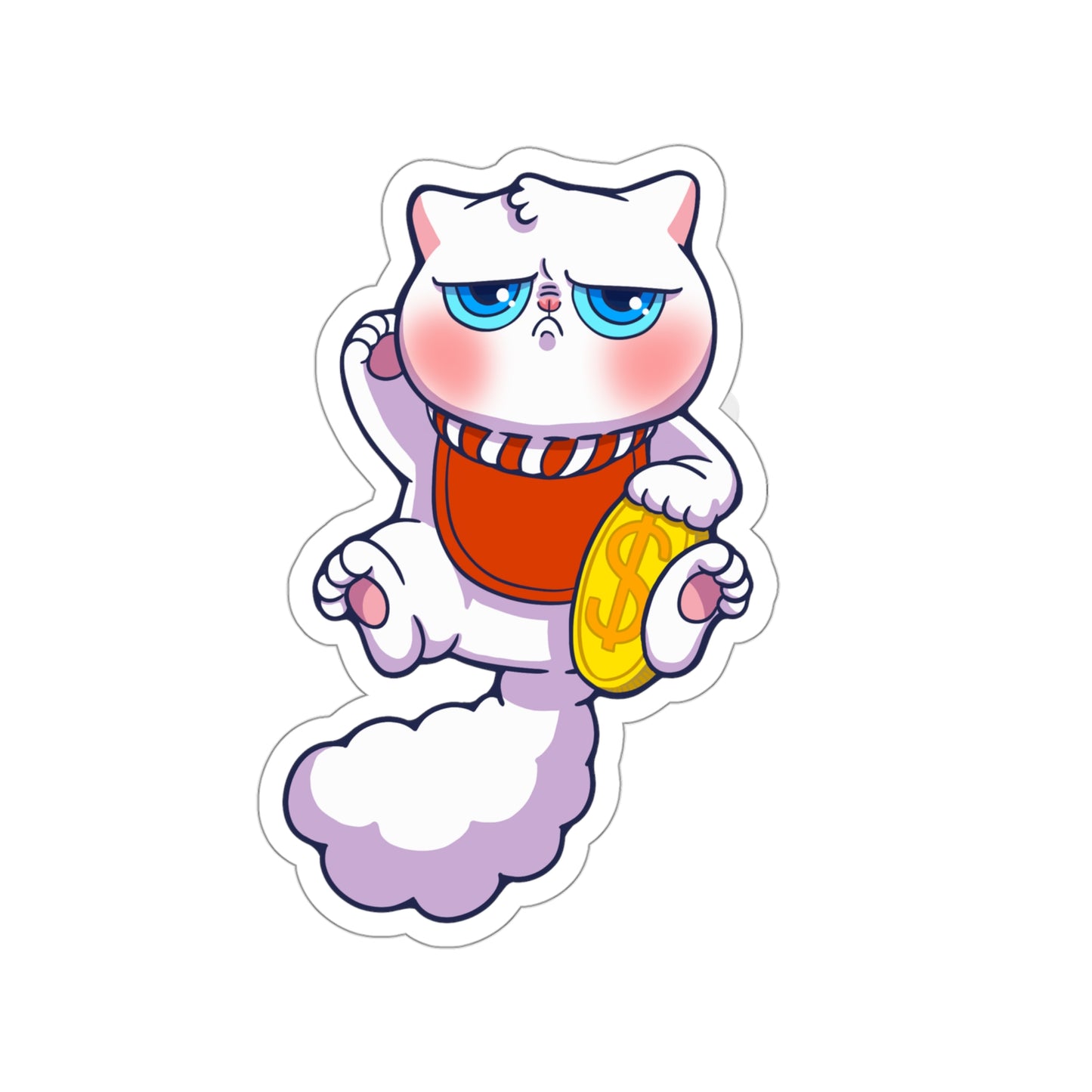 Olaf Vinyl Sticker styleC