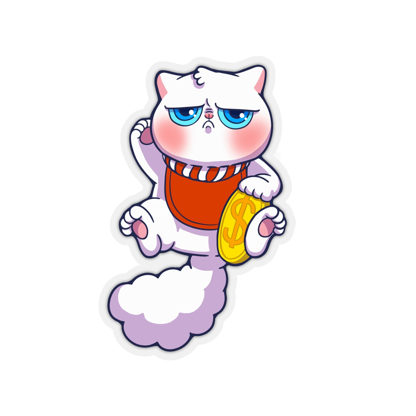 Olaf Vinyl Sticker styleC